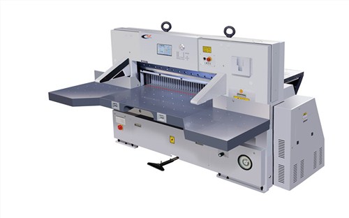 Program-controlled paper cutter knife bed safety pin the analysis of the causes of cracking